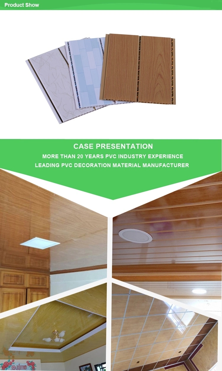 Construction Material False Plastic PVC Ceiling Panel for Colombia
