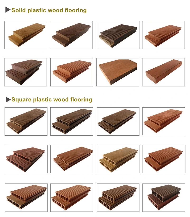 New Generation Co-Extruded Solid 3d Embossed Outdoor Environment-Friendly Wpc Decking